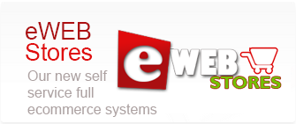 eWeb Stores - self service full ecommerce systems
